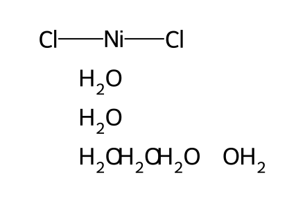 Nickel Chloride Hexahydrate molecular structure