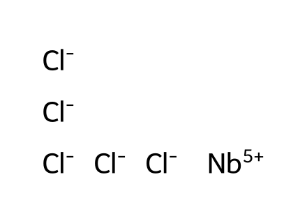 Niobium(V) Chloride molecular structure