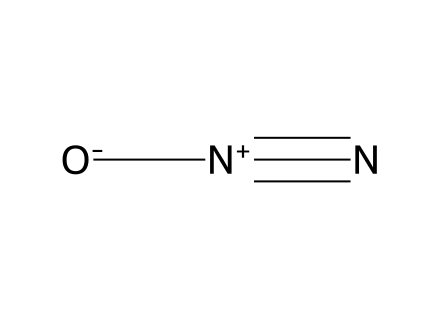 Nitrous Oxide molecular structure
