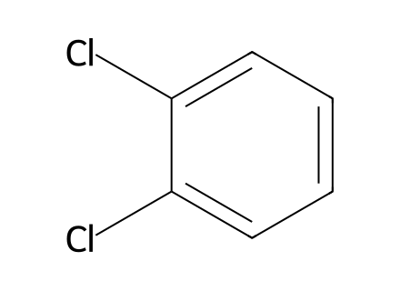 o-Dichlorobenzene molecular structure