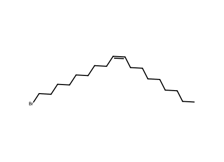Oleyl Bromide molecular structure