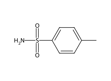 Para Toluene Sulfonamide molecular structure