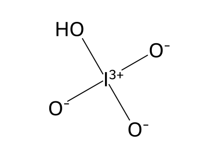 Periodic Acid molecular structure