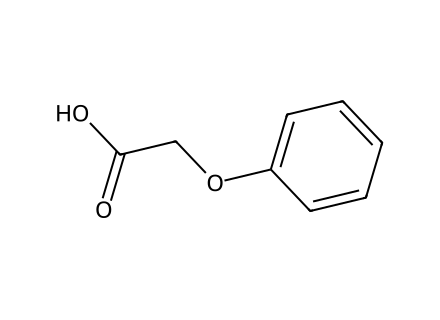 Phenoxyacetic Acid molecular structure
