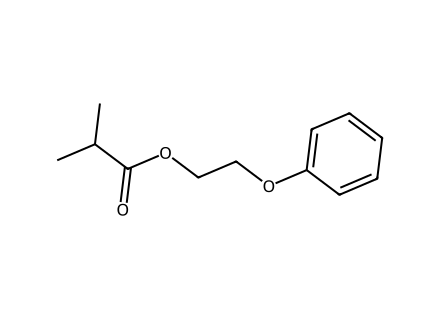 Phenoxyethyl Isobutyrate molecular structure