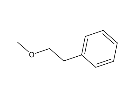 Phenyl Ethyl Methyl Ether molecular structure