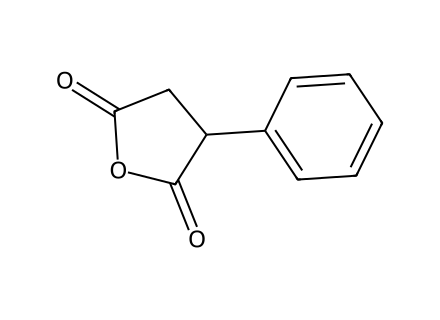 Phenylsuccinic Anhydride molecular structure