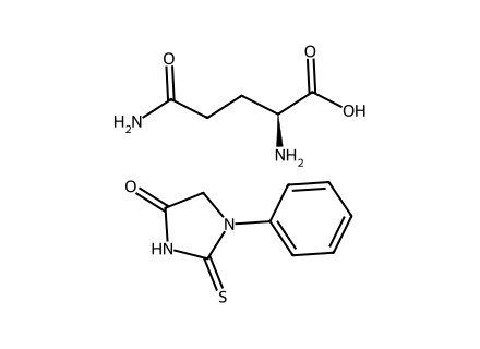 Phenylthiohydantoin-Glutamine molecular structure
