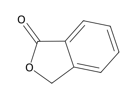 Phthalide molecular structure