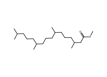 Phytanic Acid Methyl Ester molecular structure