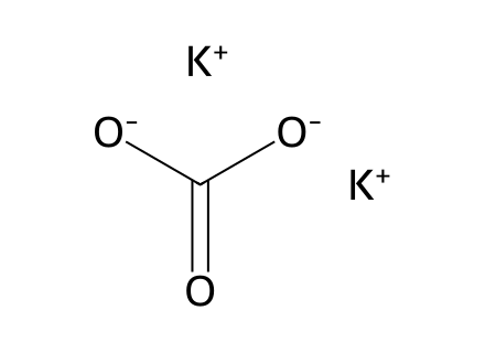 Potassium Carbonate Anhydrous molecular structure