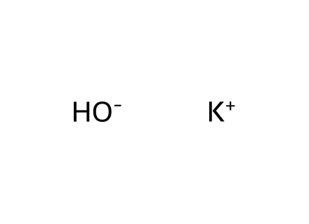 Potassium Hydroxide Solution molecular structure