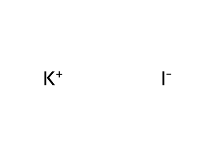 Potassium Iodide molecular structure