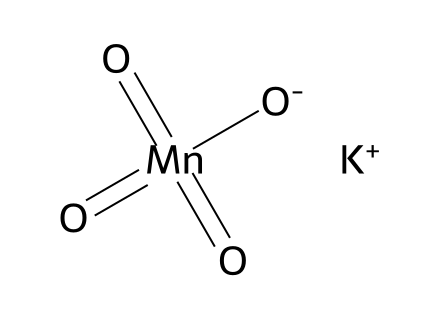 Potassium Permanganate molecular structure