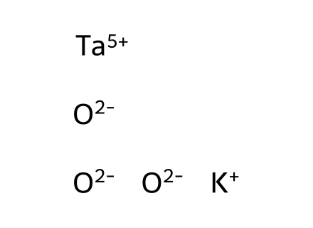 Potassium tantalum oxide, Puratronic« molecular structure
