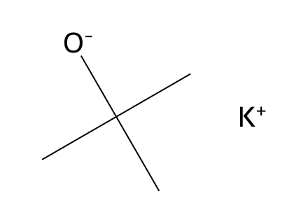 Potassium Tert-Butoxide molecular structure