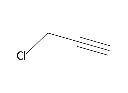 Propargyl Chloride molecular structure