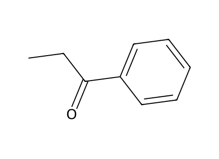 Propiophenone molecular structure