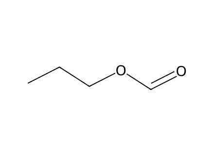 Propyl Formate molecular structure