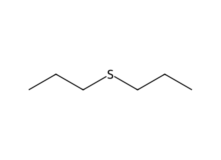 Propyl Sulfide molecular structure