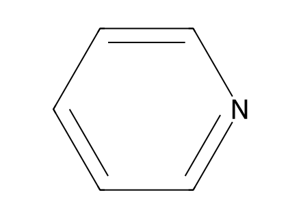Pyridine, Anhydrous molecular structure