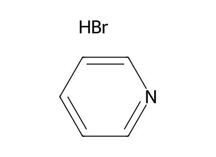 Pyridine Hydrobromide molecular structure