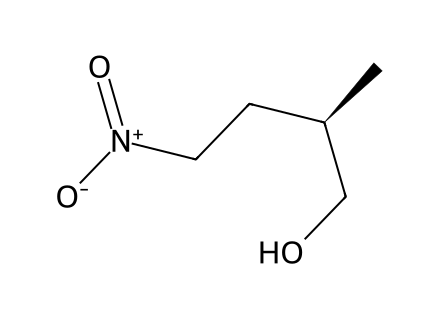(R)-2-Methyl-4-nitrobutan-1-ol molecular structure