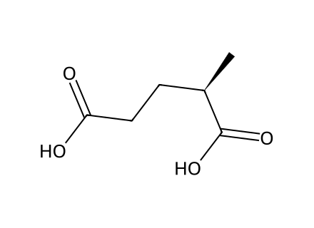 (R)-(-)-2-Methylglutaric Acid molecular structure