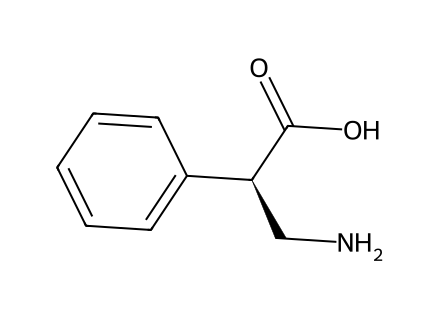(R)-3-Amino-2-Phenylpropionic Acid molecular structure