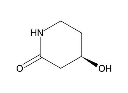 (R)-4-Hydroxy-Piperidin-2-One molecular structure