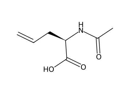 (R)-N-Acetyl-alpha-allylglycine structural formula