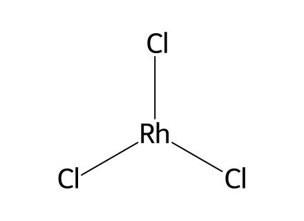 Rhodium(Iii) Chloride molecular structure