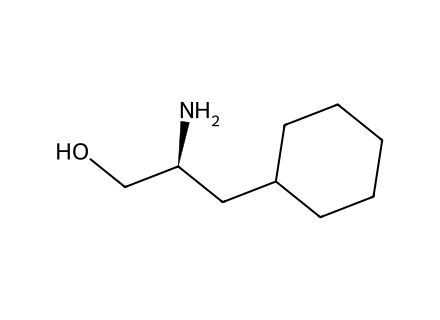 (S)-(+)-2-Amino-3-Cyclohexyl-1-Propanol molecular structure