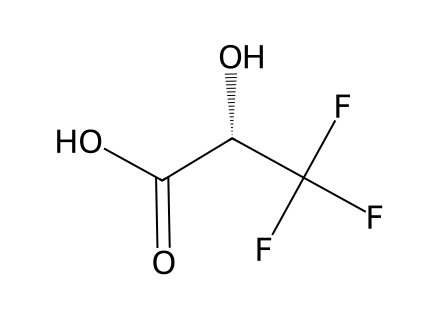 (S)-(-)-Trifluorolactic Acid molecular structure