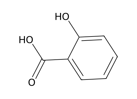 Salicylic Acid structural formula