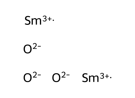 Samarium (III) oxide, REacton« molecular structure