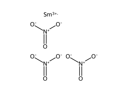 Samarium Nitrate, Anhydrous, 9 molecular structure