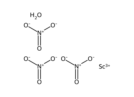 Scandium Nitrate Hydrate molecular structure