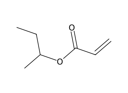 sec-Butyl Acrylate molecular structure