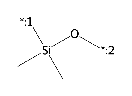 Silicone Emulsion (Polydimethylsiloxane) molecular structure