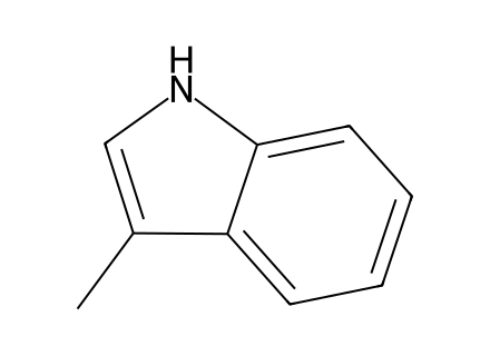 Skatole molecular structure