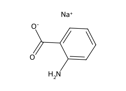 Sodium Aminobenzoate molecular structure