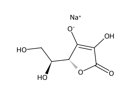 Sodium Ascorbate molecular structure
