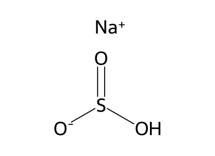 Sodium Bisulfite Solution molecular structure