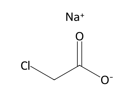 Sodium Chloroacetate molecular structure