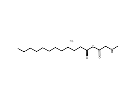 Sodium Lauroyl Sarcosinate molecular structure