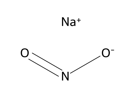 Sodium Nitrite Food Grade molecular structure
