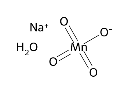 Sodium permanganate hydrate, 97+% molecular structure