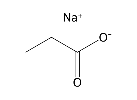 Sodium Propionate Pharma Grade molecular structure