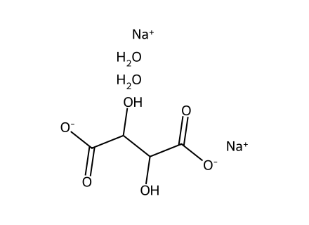 Sodium Tartrate Dihydrate molecular structure